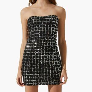 ASTR the Label Sequin Mini Dress Carmen